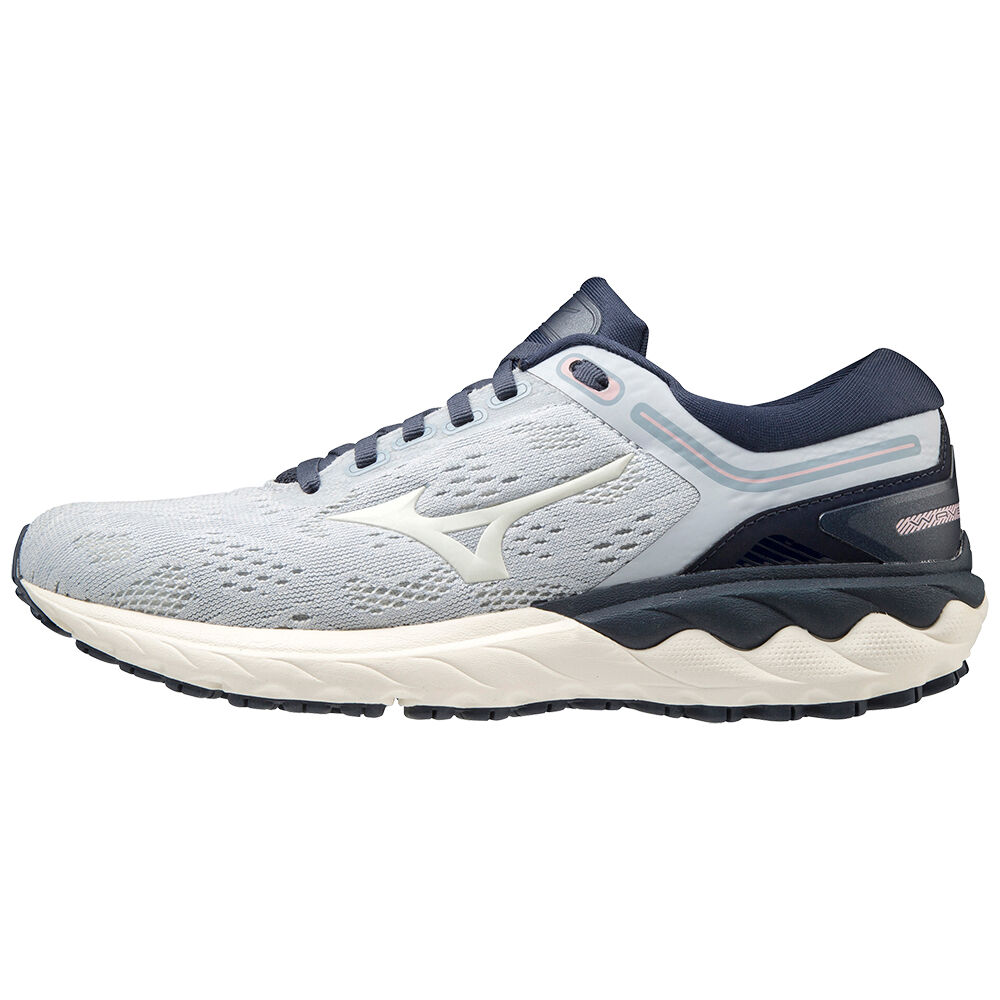 Damske Bezecke Topanky Mizuno Wave Skyrise Námornícka Modrá/Biele Vypredaj SZTE14980